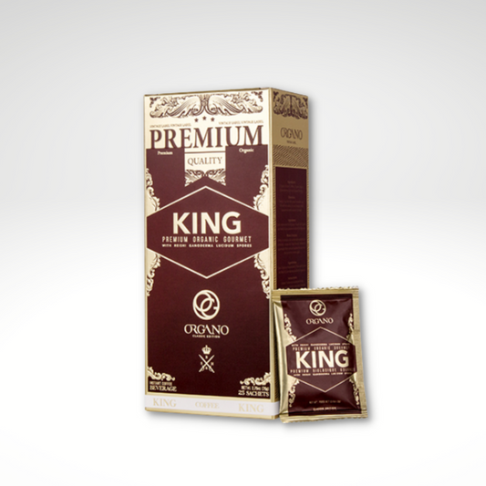 ORGANO KING KAFFE, 25 PORTIONSPÅSAR